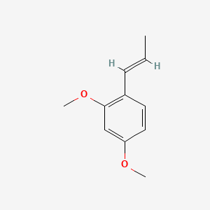 molecular formula C11H14O2 B12687284 2,4-Dimethoxy-1-(1-propenyl)benzene CAS No. 829-39-0