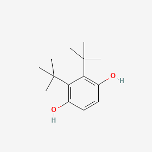 molecular formula C14H22O2 B12687330 2,5-Di-tert-butylhydroquinone CAS No. 1322-72-1