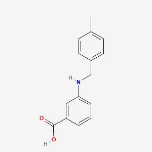 3-[(4-Methylbenzyl)amino]benzoic acid