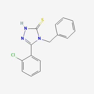 4-Benzyl-5-(2-chloro-phenyl)-4H-[1,2,4]triazole-3-thiol