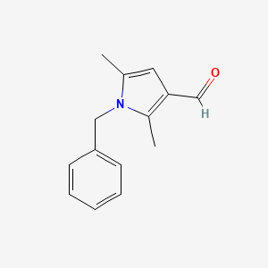 1-Benzyl-2,5-dimethyl-1H-pyrrole-3-carbaldehyde