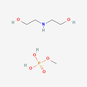 molecular formula C5H16NO6P B12687950 Einecs 287-150-2 CAS No. 85409-79-6