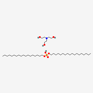 molecular formula C42H90NO7P B12687987 Einecs 262-920-0 CAS No. 61702-57-6