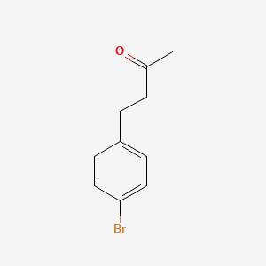 molecular formula C10H11BrO B1268805 4-(4-Bromophenyl)-2-butanone CAS No. 89201-84-3