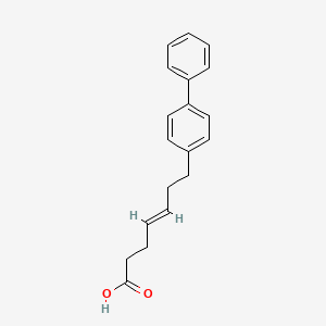 molecular formula C19H20O2 B12688255 M72MM22Ktk CAS No. 477327-29-0