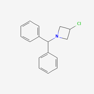 molecular formula C16H16ClN B1268826 1-Benzhydryl-3-chloroazetidine CAS No. 959256-87-2