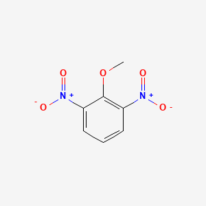 molecular formula C7H6N2O5 B1268829 2,6-Dinitroanisole CAS No. 3535-67-9