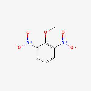 molecular formula C7H6N2O5 B1268829 2,6-Dinitrophenyl methyl ether CAS No. 3535-67-9