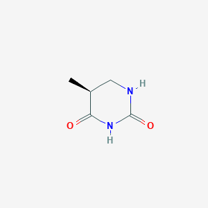 molecular formula C5H8N2O2 B12688307 Dihydrothymine, (5S)- CAS No. 19140-80-8