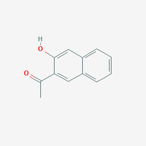 molecular formula C12H10O2 B1268841 1-(3-Hydroxynaphthalen-2-yl)ethanone CAS No. 17056-93-8