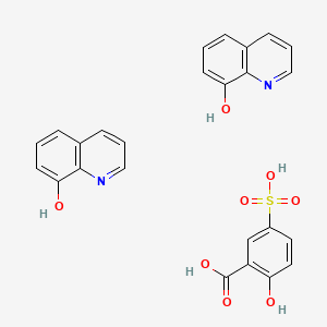 molecular formula C25H20N2O8S B12688594 Einecs 303-147-1 CAS No. 94158-74-4