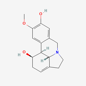 molecular formula C16H19NO3 B12688598 Norpluviine CAS No. 517-99-7