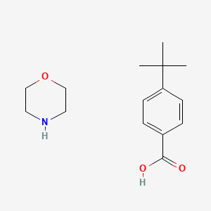 molecular formula C15H23NO3 B12688650 Einecs 302-934-7 CAS No. 94135-64-5