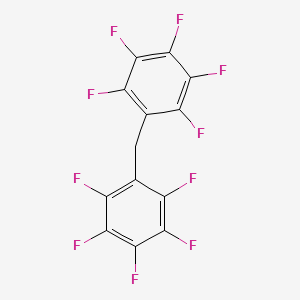 molecular formula C13H2F10 B1268872 Bis(pentafluorophenyl)methane CAS No. 5736-46-9