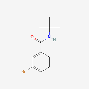 molecular formula C11H14BrNO B1268878 3-Bromo-N-(tert-butyl)benzamide CAS No. 42498-39-5
