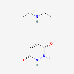 molecular formula C8H15N3O2 B12688852 Einecs 253-082-7 CAS No. 36518-59-9