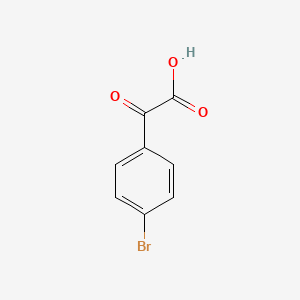 molecular formula C8H5BrO3 B1268889 2-(4-Bromophenyl)-2-oxoacetic acid CAS No. 7099-87-8