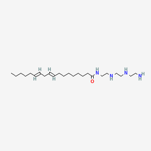 molecular formula C24H48N4O B12688965 N-[2-[[2-[(2-Aminoethyl)amino]ethyl]amino]ethyl]octadeca-9,12-dien-1-amide CAS No. 93942-10-0