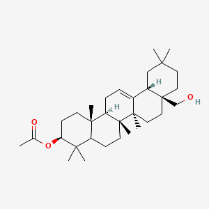molecular formula C32H52O3 B12688967 3-O-Acetylerythrodiol CAS No. 7089-38-5