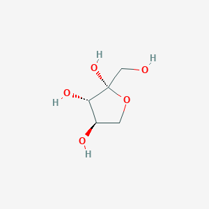 molecular formula C5H10O5 B12689059 Beta-D-Xylulofuranose CAS No. 20750-28-1