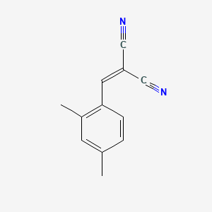 molecular formula C12H10N2 B1268914 (2,4-Dimethylbenzylidene)propanedinitrile 