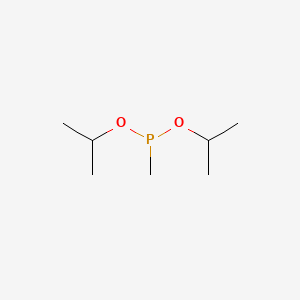 molecular formula C7H17O2P B12689141 Diisopropyl methylphosphonite CAS No. 66295-44-1