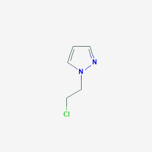 molecular formula C5H7ClN2 B1268915 1-(2-氯乙基)-1H-吡唑 CAS No. 96450-53-2