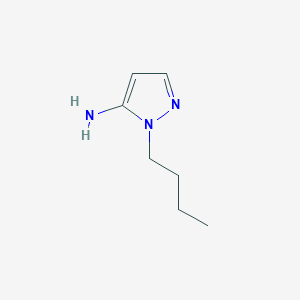 molecular formula C7H13N3 B1268916 1-butyl-1H-pyrazol-5-amine CAS No. 3524-17-2