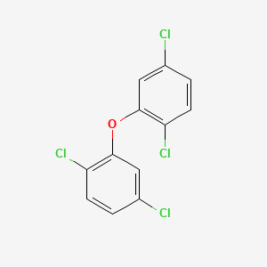 molecular formula C12H6Cl4O B12689193 2,2',5,5'-Tetrachlorodiphenyl ether CAS No. 727738-56-9