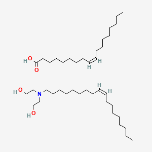 molecular formula C40H79NO4 B12689229 Einecs 308-468-0 CAS No. 98072-18-5
