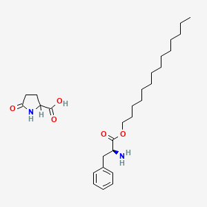molecular formula C28H46N2O5 B12689282 Einecs 255-397-5 CAS No. 41489-05-8