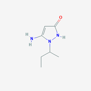 5-Amino-1-sec-butyl-1H-pyrazol-3-ol