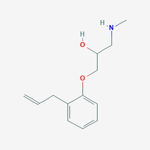 molecular formula C13H19NO2 B1268947 1-(2-Allyl-phenoxy)-3-methylamino-propan-2-ol CAS No. 78510-05-1