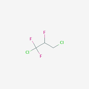 molecular formula C3H3Cl2F3 B126895 1,3-Dichloro-1,1,2-trifluoropropane CAS No. 149329-27-1