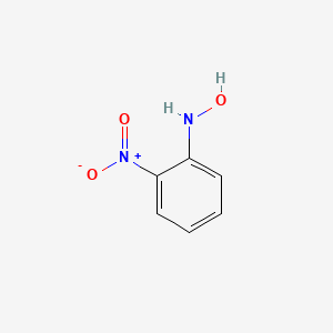 molecular formula C6H6N2O3 B12689653 Hydroxylamine, N-(o-nitrophenyl)- CAS No. 19613-87-7