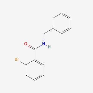 molecular formula C14H12BrNO B1268976 N-benzyl-2-bromobenzamide CAS No. 82082-50-6