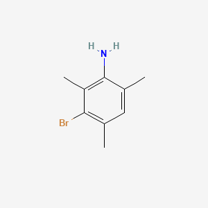 molecular formula C9H12BrN B1268983 3-溴-2,4,6-三甲基苯胺 CAS No. 82842-52-2