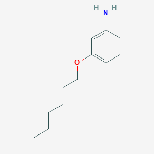 molecular formula C12H19NO B1268988 3-(Hexyloxy)aniline CAS No. 55792-43-3