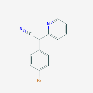 alpha-(4-Bromophenyl)pyridine-2-acetonitrile