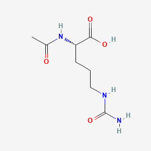 molecular formula C8H15N3O4 B1268996 N-Acetyl-L-citrulline CAS No. 33965-42-3