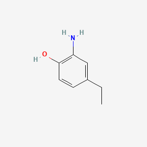 molecular formula C8H11NO B1269030 2-氨基-4-乙基苯酚 CAS No. 94109-11-2