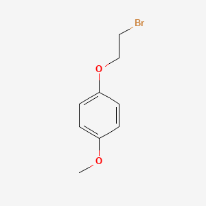 molecular formula C9H11BrO2 B1269047 1-(2-Bromoethoxy)-4-methoxybenzene CAS No. 22921-76-2
