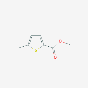 molecular formula C7H8O2S B1269054 Methyl 5-methylthiophene-2-carboxylate CAS No. 19432-69-0