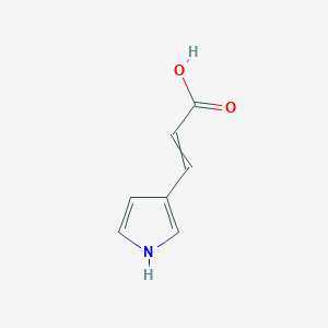 2-Propenoic acid, 3-(1H-pyrrol-3-yl)-