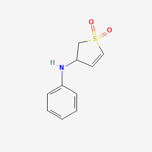 N-(1,1-dioxido-2,3-dihydrothien-3-yl)-N-phenylamine