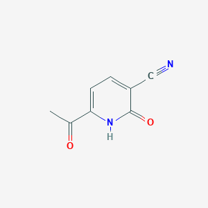 6-Acetyl-2-oxo-1,2-dihydropyridine-3-carbonitrile