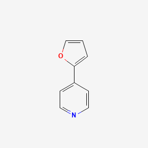 molecular formula C9H7NO B1269100 4-(furan-2-yl)pyridine CAS No. 55484-04-3