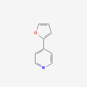 molecular formula C9H7NO B1269100 4-(2-Furyl)pyridine CAS No. 55484-04-3