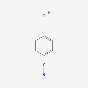 molecular formula C10H11NO B1269101 4-(2-Hydroxypropan-2-yl)benzonitrile CAS No. 77802-22-3