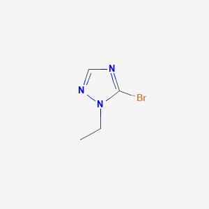 molecular formula C4H6BrN3 B1269107 5-Bromo-1-ethyl-1H-1,2,4-triazole CAS No. 64907-55-7